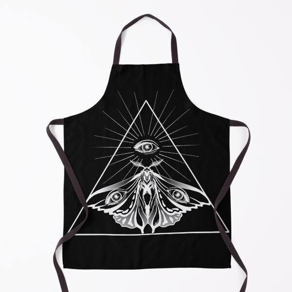 Item preview, The All-Seeing Moth White designed and sold by AstoriaV.