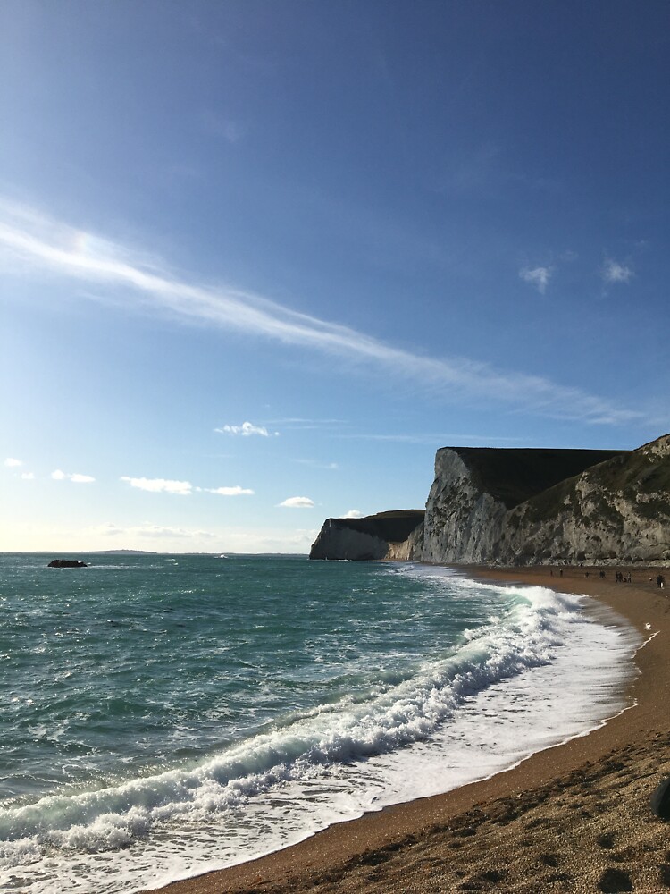 Thumbnail 3 of 3, Sticker, Jurassic coast designed and sold by Katherine1997x.