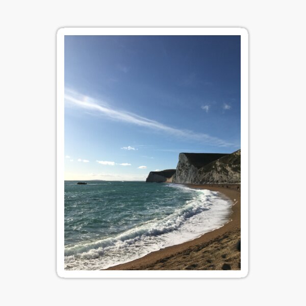 Jurassic coast Sticker