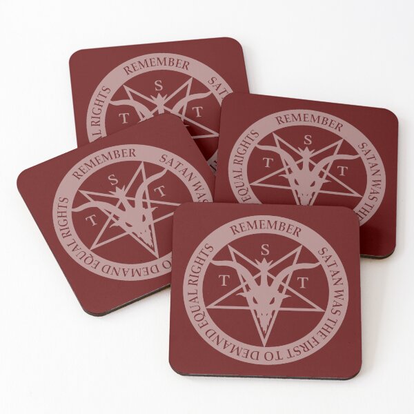Item preview, Satan Demands Equal Rights (translucent white) designed and sold by ShantyRegime.