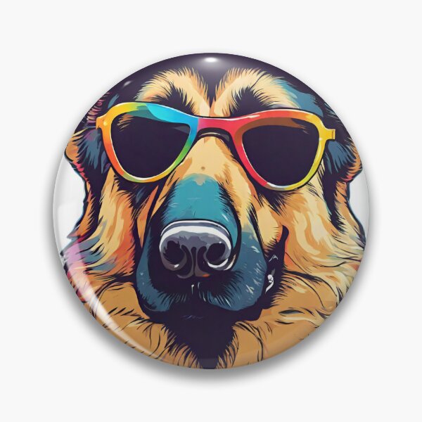 Item preview, a gift for lovers of colorful GERMAN SHEPHERD designed and sold by GroonSpace.