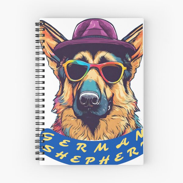 Item preview, a gift for lovers of colorful GERMAN SHEPHERD designed and sold by GroonSpace.