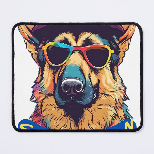 Item preview, a gift for lovers of colorful GERMAN SHEPHERD designed and sold by GroonSpace.