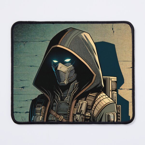 Item preview, Mysterious Space Marauder in Shadowed Vigilance designed and sold by ArtComixHaven.