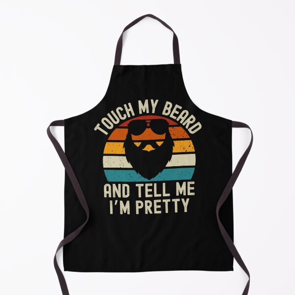 Item preview, Touch My Beard and Tell Me I’m Pretty designed and sold by Beezi Graphix.