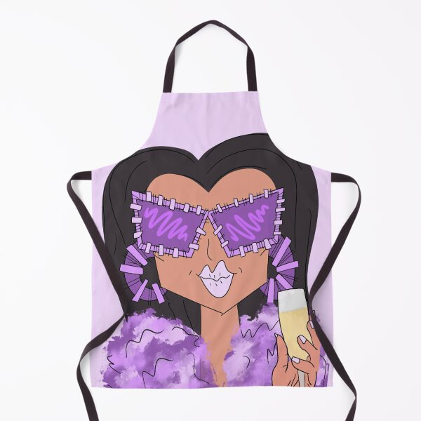 Artikelvorschau, Preppy lila flippiges Mädchen entworfen und verkauft von mollsdesignss.