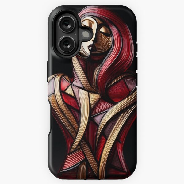 Lady in Red iPhone Tough Case