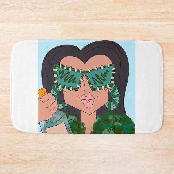 Item preview, Preppy green funky girl  designed and sold by mollsdesignss.