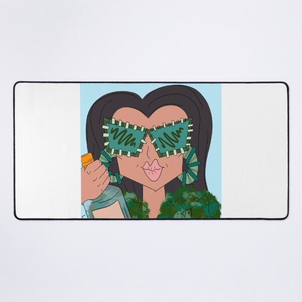 Item preview, Preppy green funky girl designed and sold by mollsdesignss.