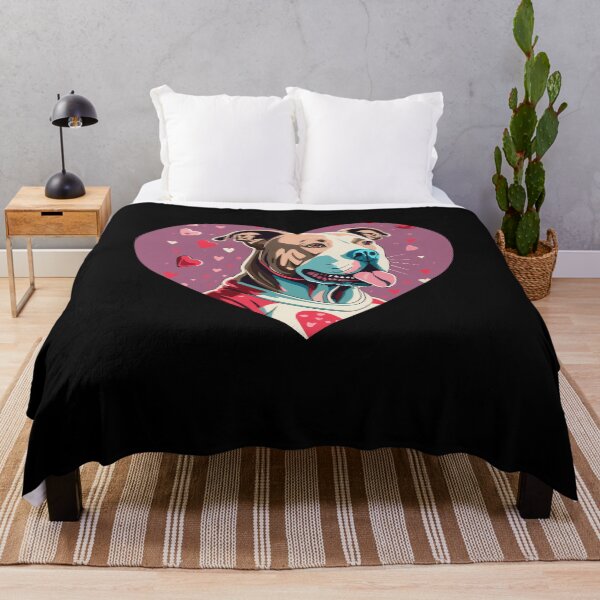 Item preview, Pit Bull Love on Valentine's Day designed and sold by VoyteksDesigns.