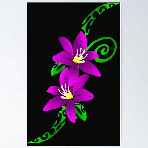 Item preview, KAIA (purple) designed and sold by Nesian-Tahiti.