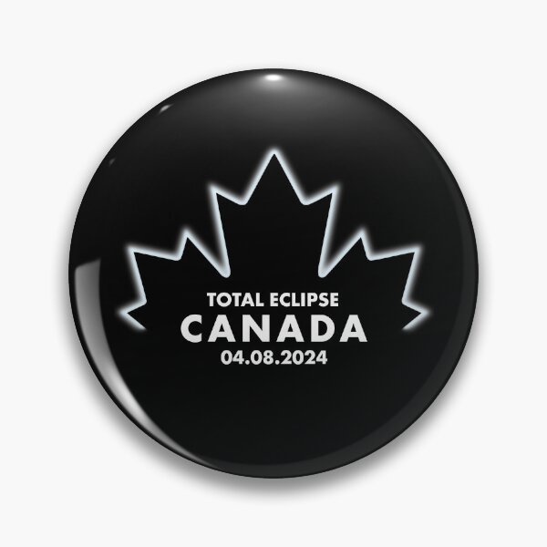 Artikelvorschau, Sonnenfinsternis 2024 – Kanada entworfen und verkauft von Mclickster.