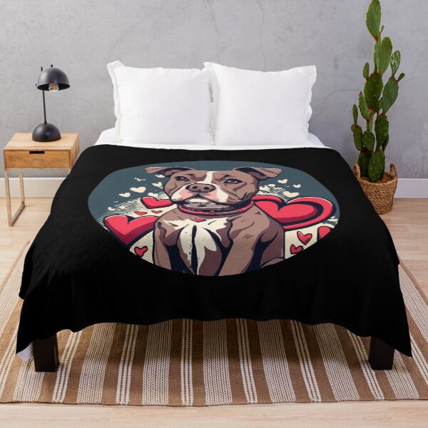 Item preview, Pit Bull Love on Valentine's Day designed and sold by VoyteksDesigns.