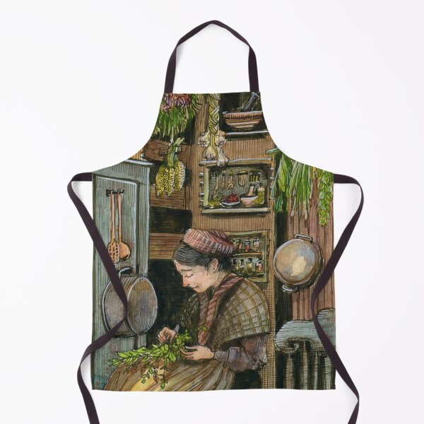 Item preview, Storybook Kitchen, Spice Rack - Art Print designed and sold by Lauren Tregenza Fine Art.