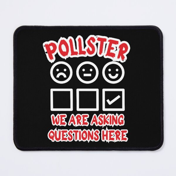 Item preview, Pollster we are asking questions here,Funny gift for pollsters, survey lovers designed and sold by GroonSpace.