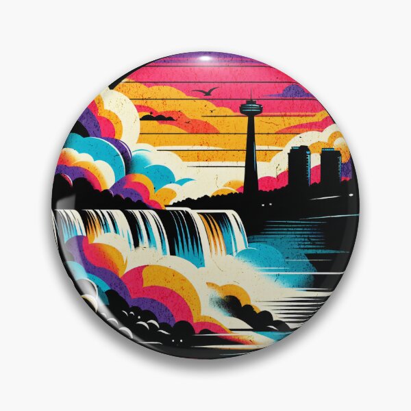 Item preview, Niagara Falls Vintage Design designed and sold by RedDesignSyc.