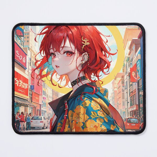 Item preview, Anime boy traveler in Tokyo art designed and sold by TheArtistOf2022.