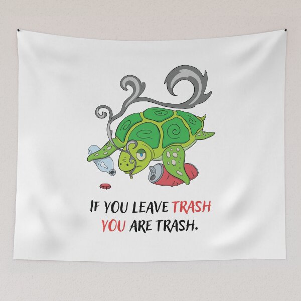 Item preview, Trash Turtle designed and sold by DesignEvolved.