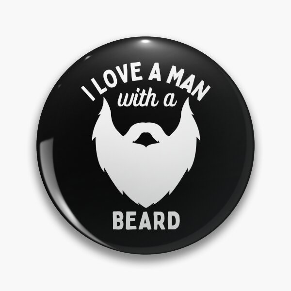Item preview, I Love a Man With a Beard designed and sold by Beezi Graphix.