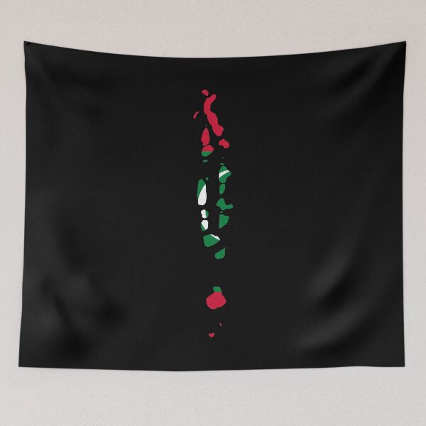 Item preview, Flag Map of Maldives designed and sold by feether-store.