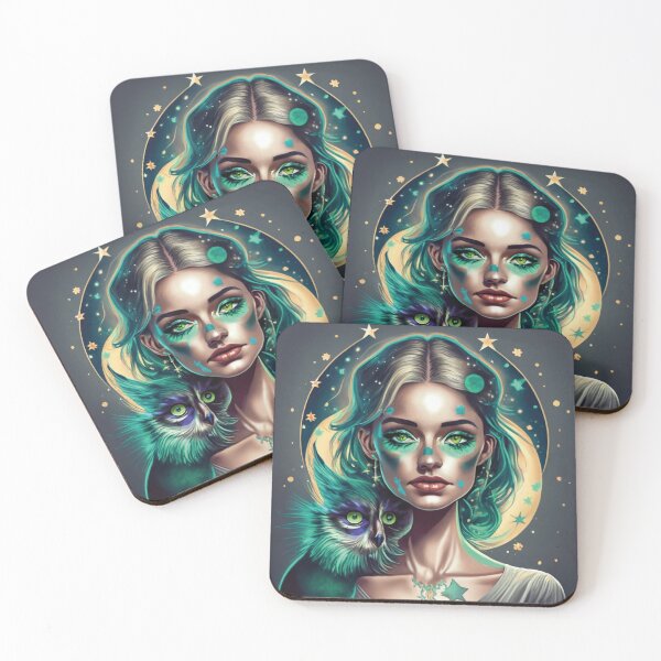 Item preview, Beautiful blonde witch designed and sold by LuckyFamily.