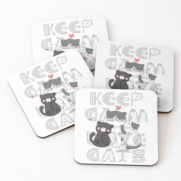 Item preview, KEEP CALM  L O V E CATS designed and sold by luckymando.