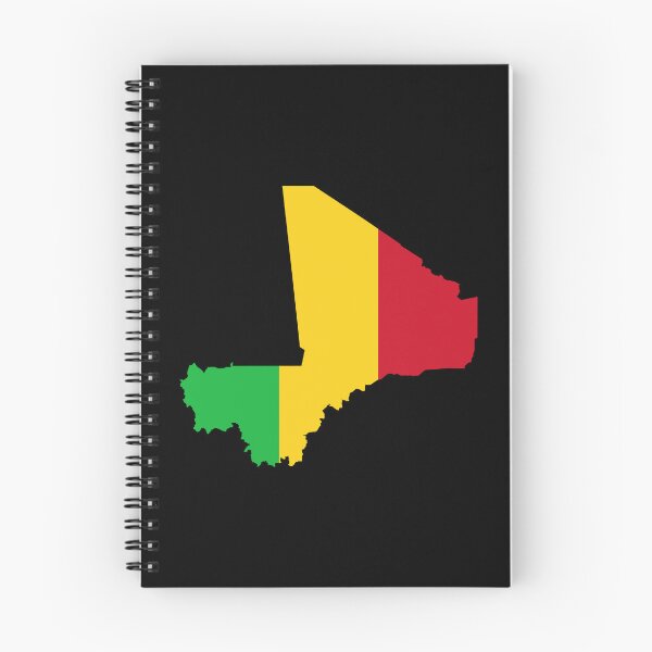 Item preview, Flag Map of Mali designed and sold by feether-store.