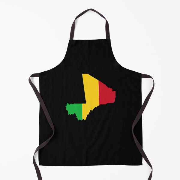 Item preview, Flag Map of Mali designed and sold by feether-store.