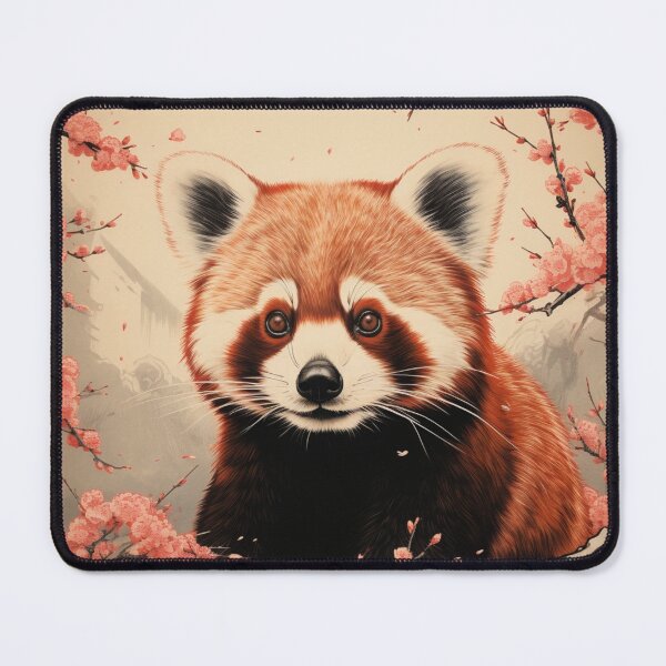 Item preview, Red Panda in Harmony : Autumn Glow designed and sold by FujiFusion.