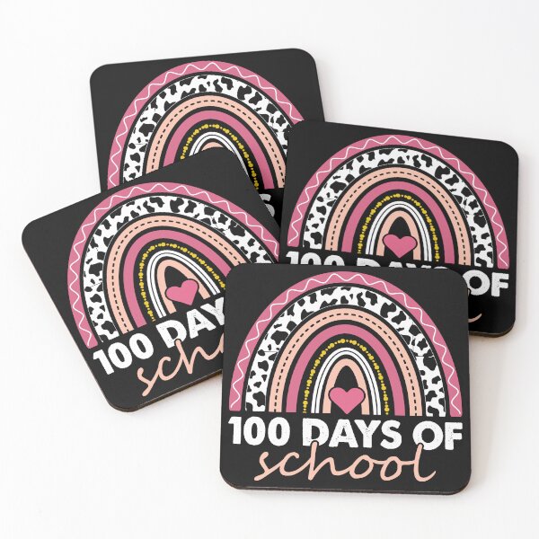 Item preview, 100 Day's Of School Rainbow Leopard Boho  designed and sold by Smix Pixels.
