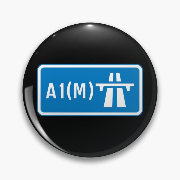 Item preview, Newcastle Bound - Blue A1(M), Motorway Sign designed and sold by WilliamsonMedia.