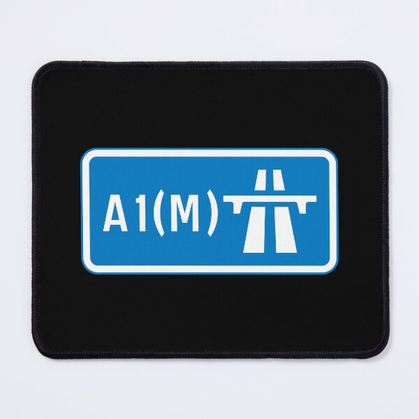 Item preview, Newcastle Bound - Blue A1(M), Motorway Sign designed and sold by WilliamsonMedia.