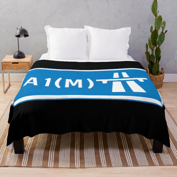 Item preview, Newcastle Bound - Blue A1(M), Motorway Sign designed and sold by WilliamsonMedia.