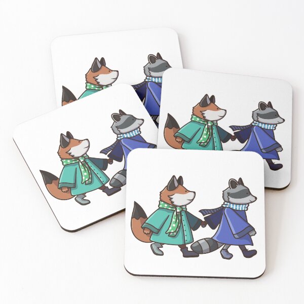 Item preview, Woodland creatures holding hands designed and sold by NotreDameChelle.