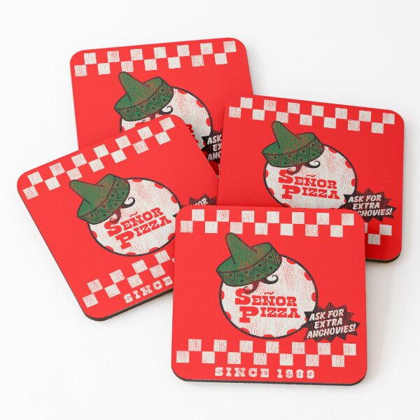 Item preview, Señor Pizza Delivery Worn Out designed and sold by Alema Art.