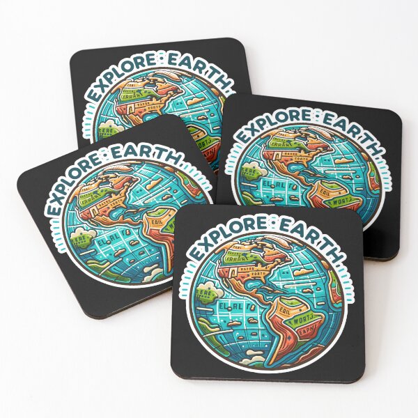 Item preview, Explore Earth - Earth Illustration designed and sold by MrERNST.
