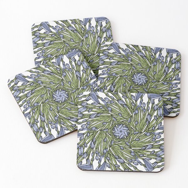 Item preview, Allium flower drawing in weave pattern designed and sold by Carachuenni.