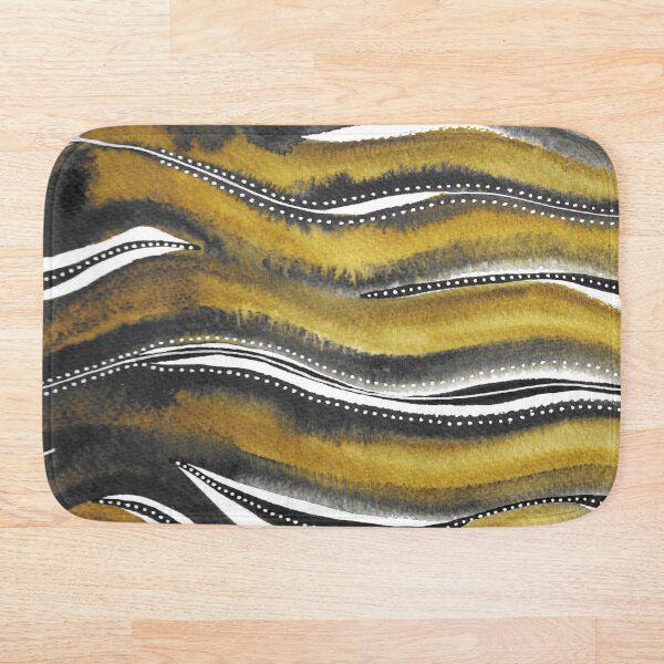Item preview, Ondas marrones fluidas designed and sold by InspiringLines.