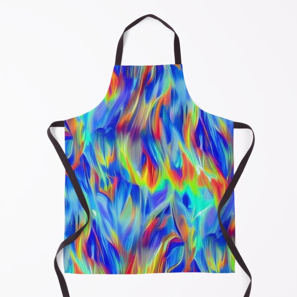 Item preview, Abstract Colorful Flames Pattern designed and sold by calibrit.