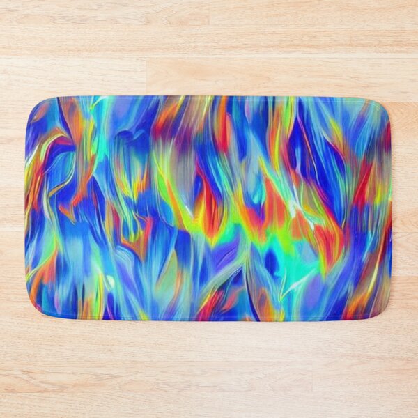 Item preview, Abstract Colorful Flames Pattern designed and sold by calibrit.