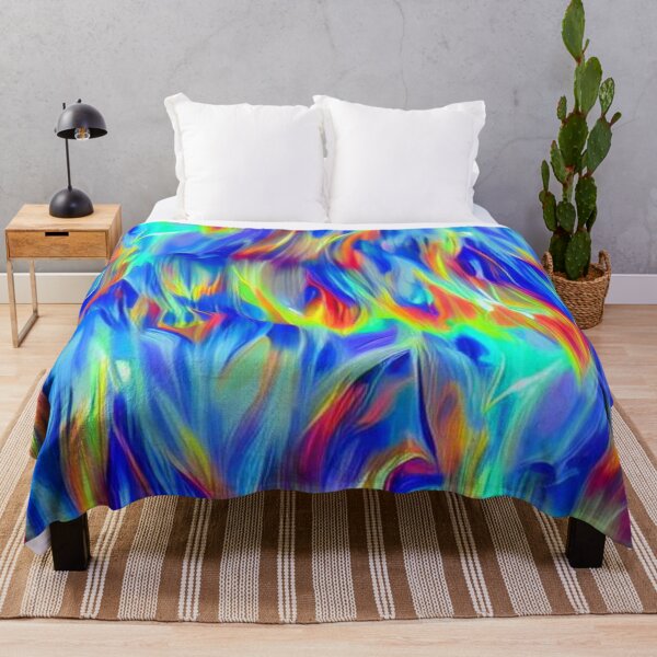 Item preview, Abstract Colorful Flames Pattern designed and sold by calibrit.
