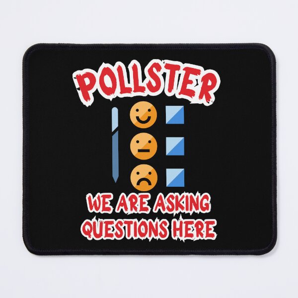 Item preview, Pollster we are asking questions here,Funny gift for pollsters, survey lovers designed and sold by GroonSpace.