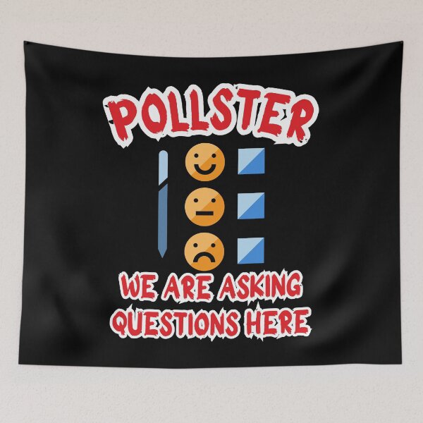 Item preview, Pollster we are asking questions here,Funny gift for pollsters, survey lovers designed and sold by GroonSpace.