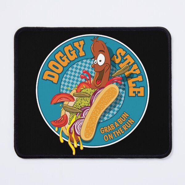 Item preview, Doggy Style Hotdog Grab a Bun on the Run designed and sold by eShirtLabs.