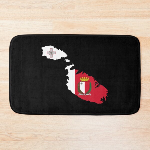 Item preview, Flag Map of Malta designed and sold by feether-store.