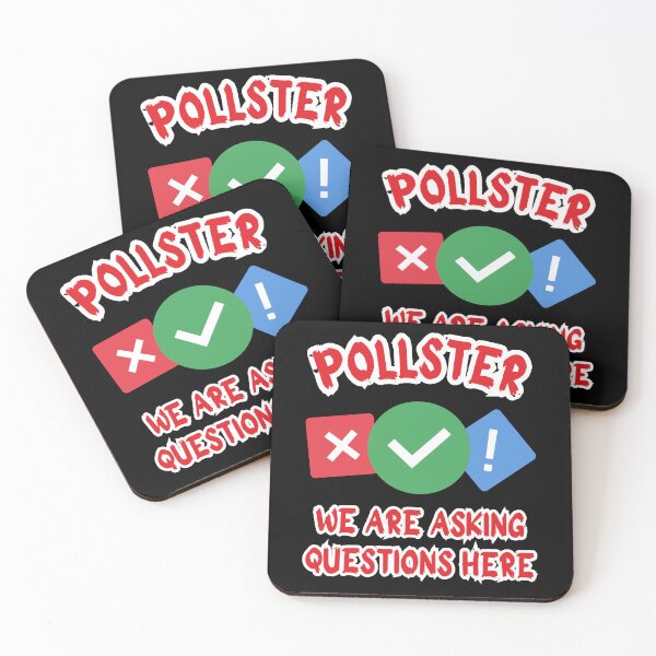 Item preview, Pollster we are asking questions here,Funny gift for pollsters, survey lovers, 1 designed and sold by GroonSpace.