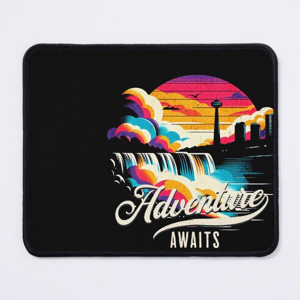 Item preview, Adventure Awaits Niagara Falls Vintage Design designed and sold by RedDesignSyc.