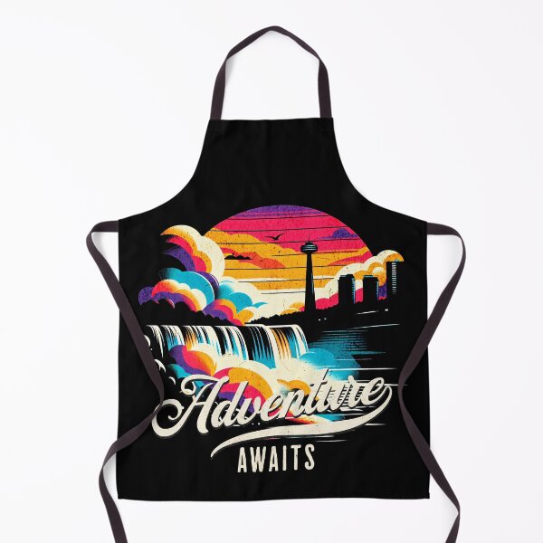 Item preview, Adventure Awaits Niagara Falls Vintage Design designed and sold by RedDesignSyc.