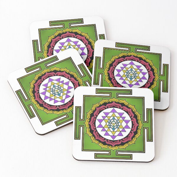 Item preview, Sri Yantra - OM Mandala designed and sold by Black-Moon-Art.