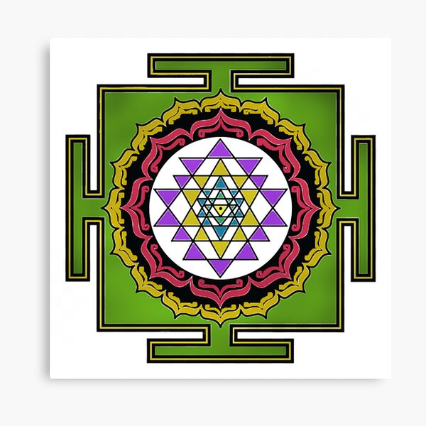 Item preview, Sri Yantra - OM Mandala designed and sold by Black-Moon-Art.